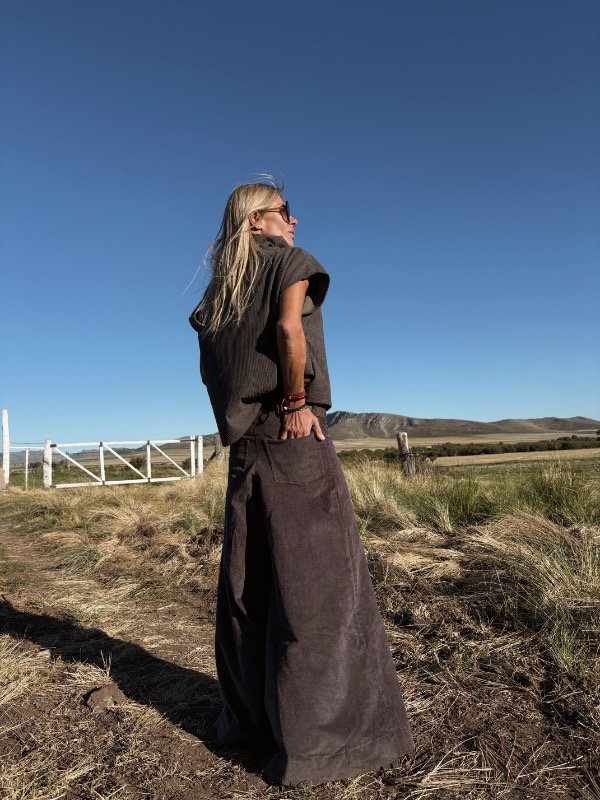 Producto - Pantalón de Corderoy gris