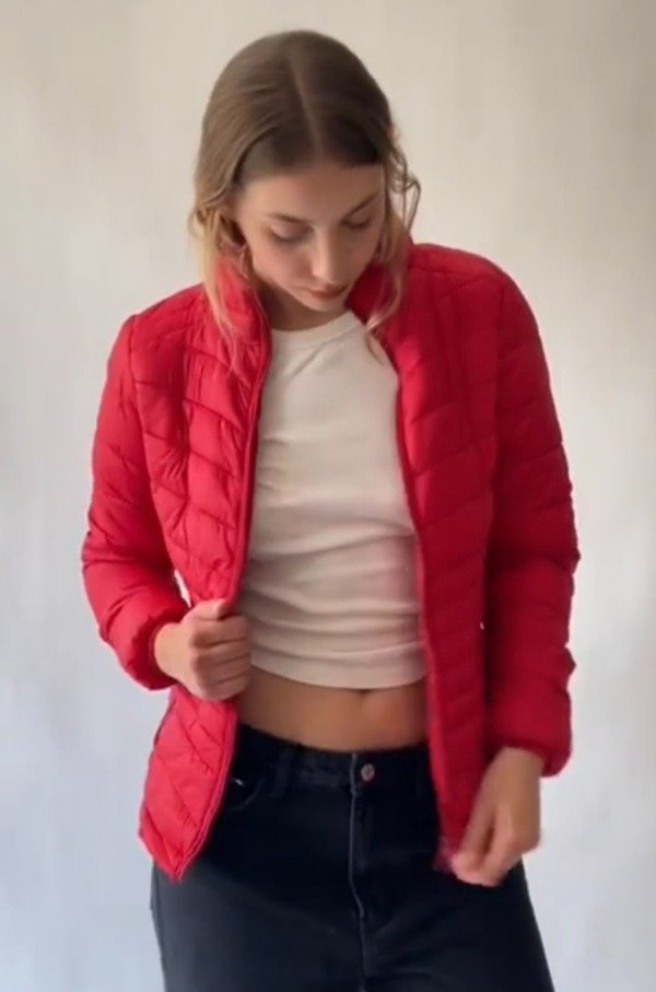 Producto - Campera corta con piel finita