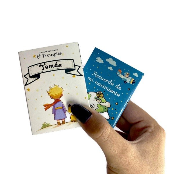 Producto - Minilibros Personalizados 7x5cm, Souvenir