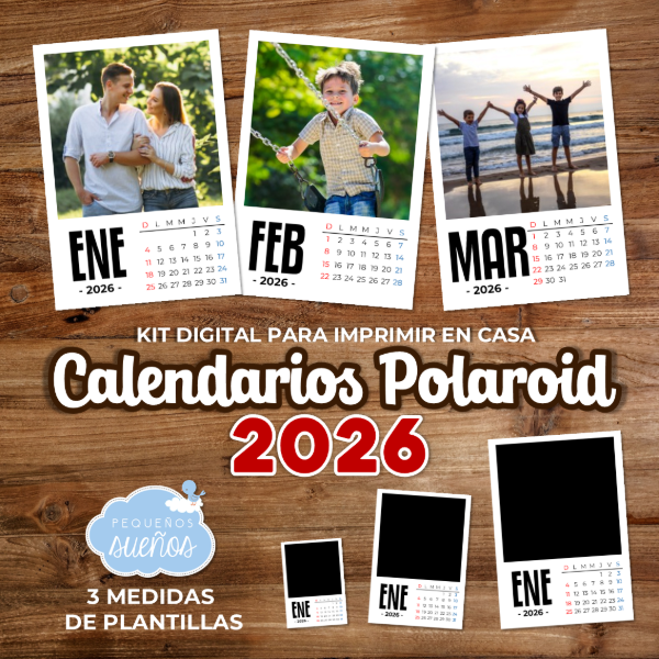 Producto - Calendarios Polaroid 2026