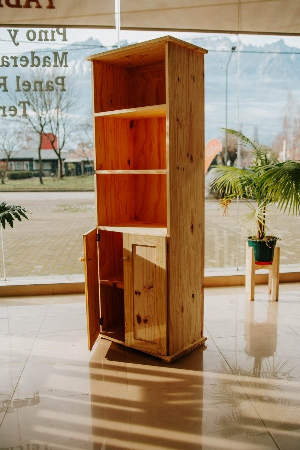 Producto - Biblioteca Alta Con Puertas