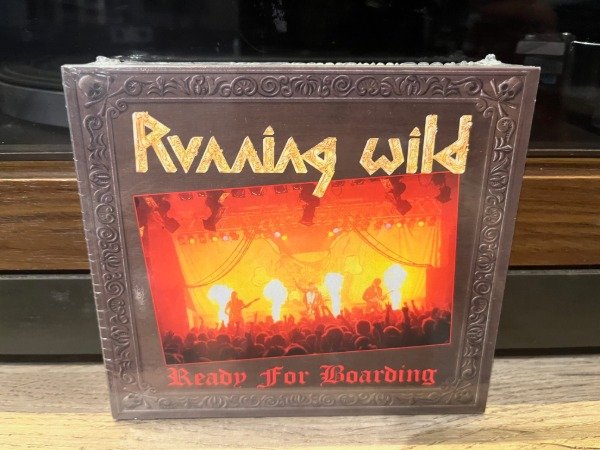 Producto - Running Wild - Ready For Boarding - Cd / Dvd Importado