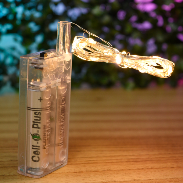 Producto - LUZ LED A PILA CALIDA X50 50WW