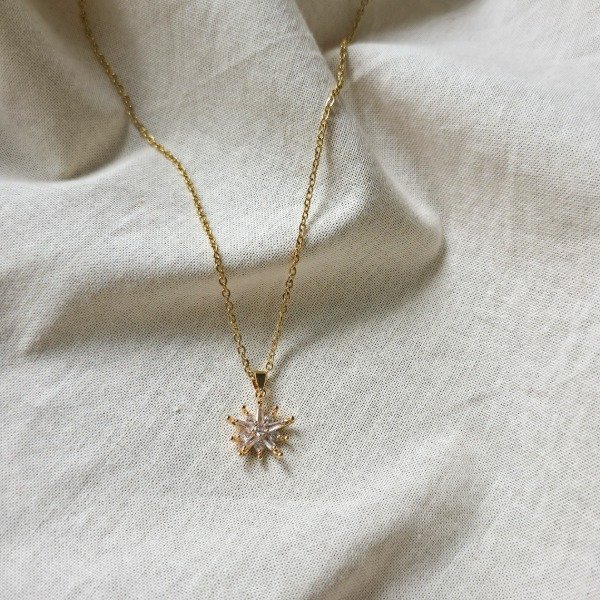 Producto - Collar sol de cristal