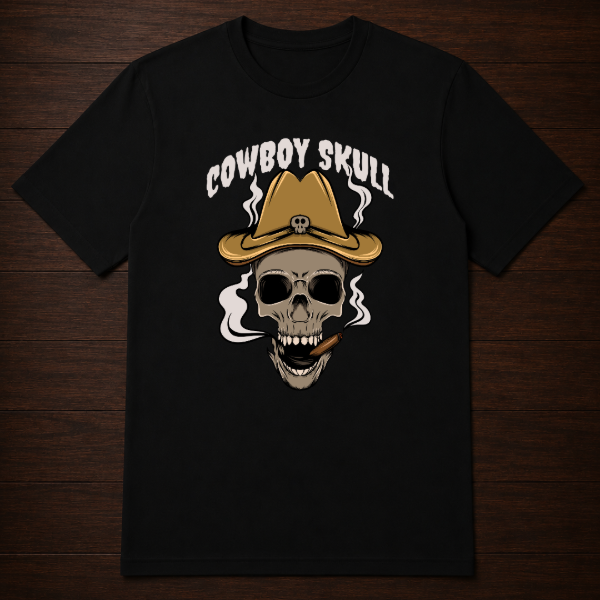 Producto - Remera - Cowboy Skull (calavera) - 0