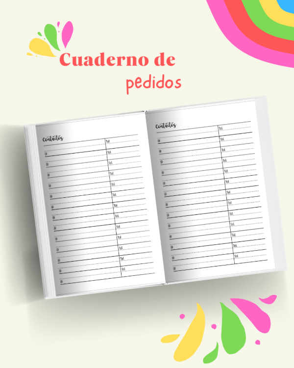 Producto - Cuaderno de Pedidos - 2