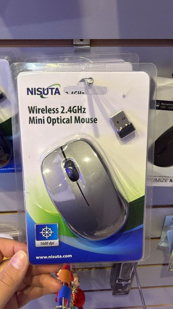 Producto - Mouse mini inalambrico 1600 Dpi NSMOW37G