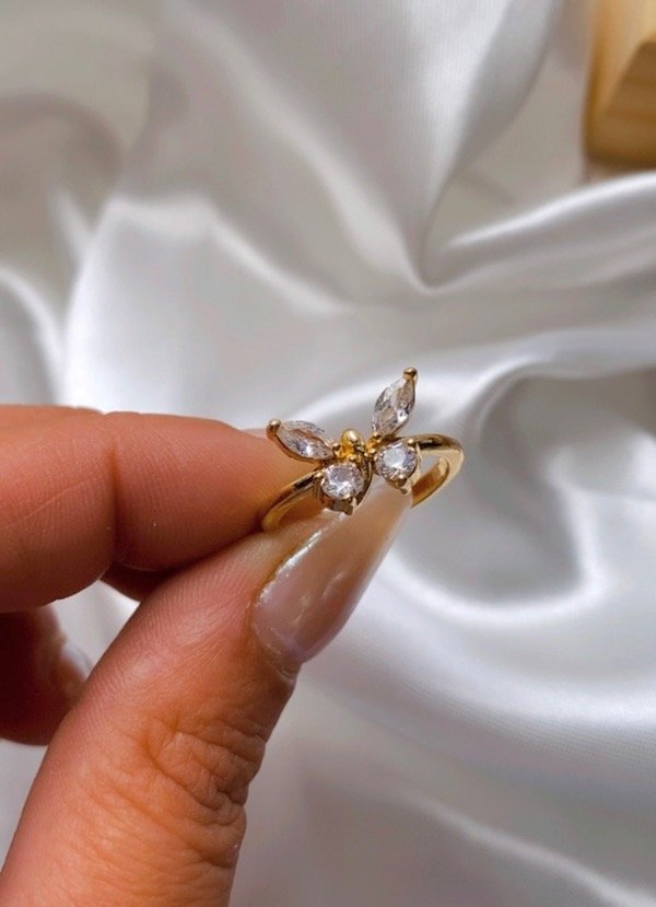 Producto - Anillo mariposa gold