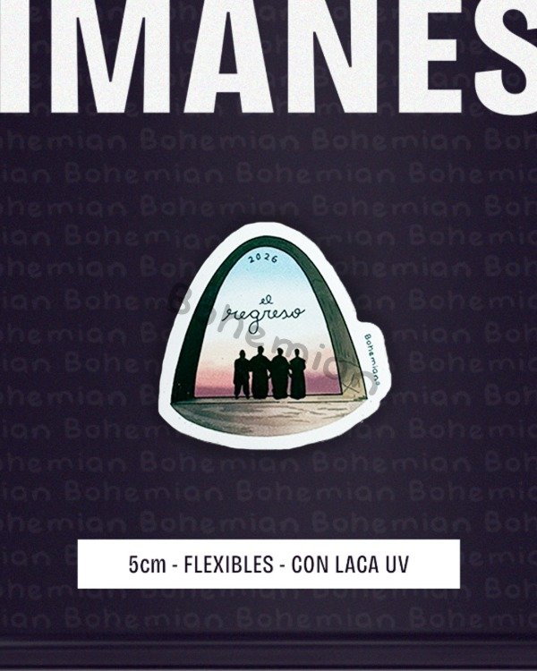 Producto - Iman EL REGRESO, TAN BIONICA con LACA UV - Iman de Tan Bionica