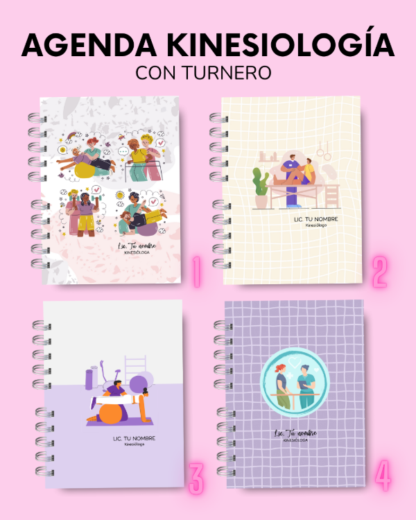 Producto - AGENDA KINESIOLOGIA CON TURNERO PERPETUA