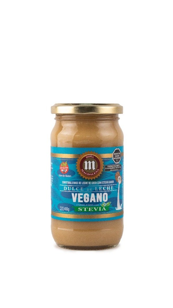 Producto - Dulce De Leche Vegano Con Stevia 400 Grs Doña Magdalena Sin Tacc