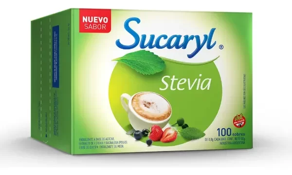 Producto - 100 SOBRES DE STEVIA - SUCARYL