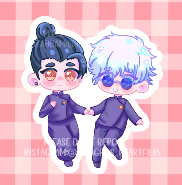 Producto - Sticker -  Gojo y Geto