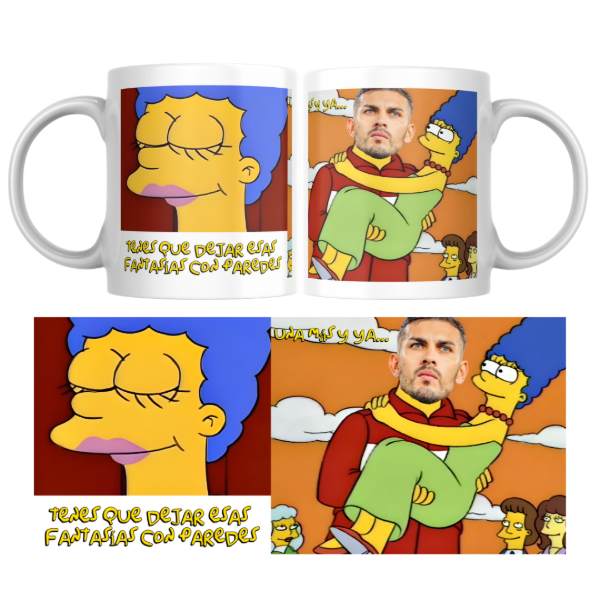Producto - Taza - tengo que dejar esas fantasia, bueno una mas y ya (leandro paredes) - 0