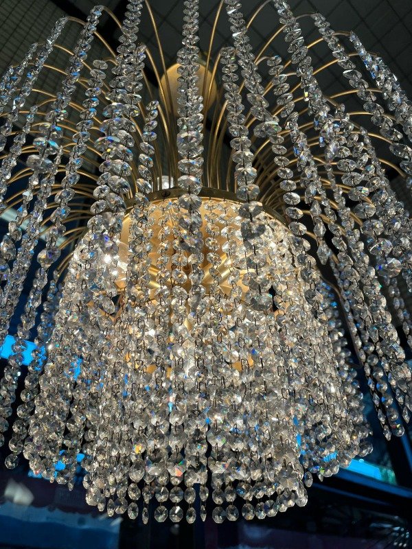 Producto - Lampara colgante con cristales swarovski