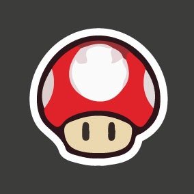 Producto - Mario bros, hongo rojo 51