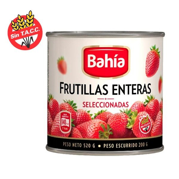 Producto - Frutillas enteras 520gr