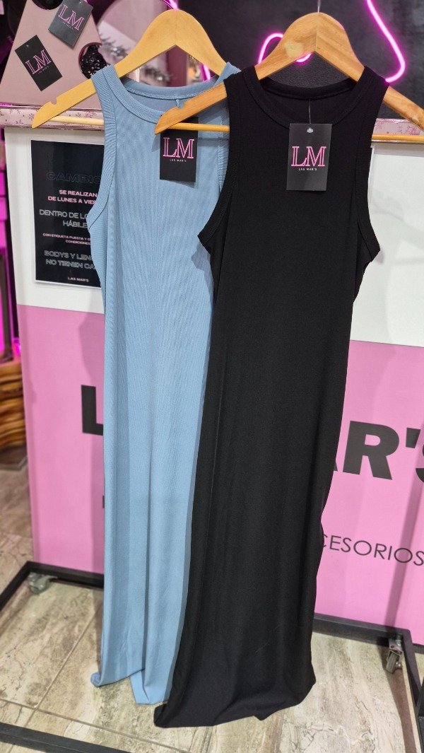 Producto - Vestido largo tajo