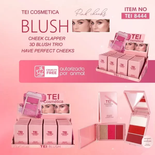 Producto - TEI TRÍO: RUBOR+ILUMINADOR - 0