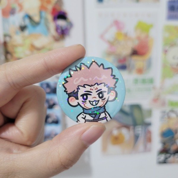 Producto - Pin holográfico Sukuna