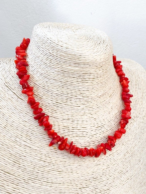 Producto - Collar Escallas coral