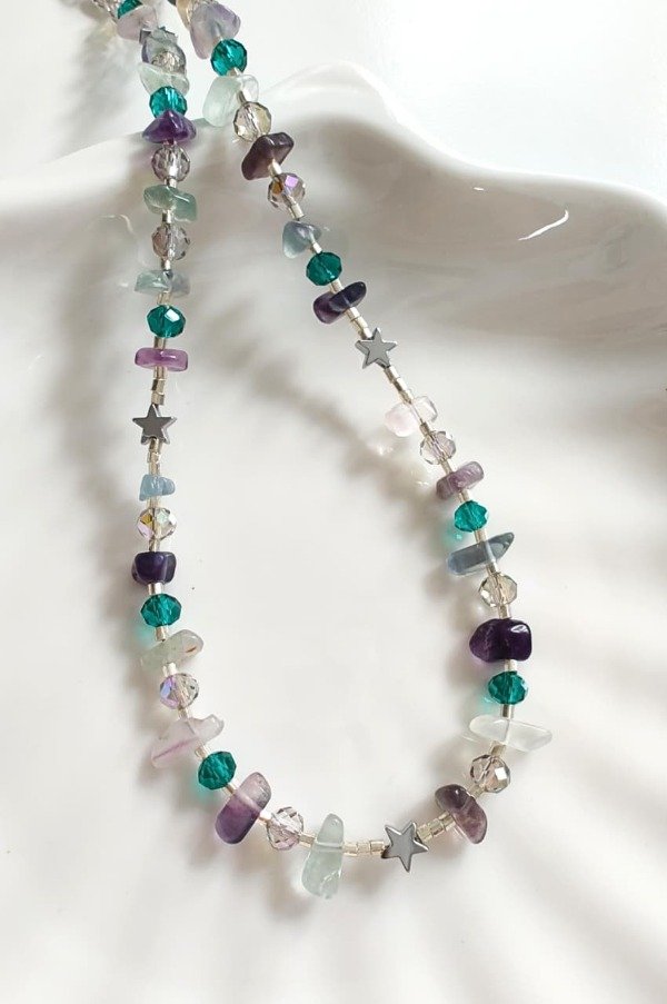 Producto - COLLAR MIX FLUORITA