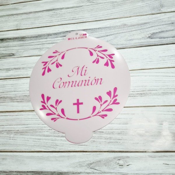 Producto - St 5500 Stencil Mi Comunión de 20 cm