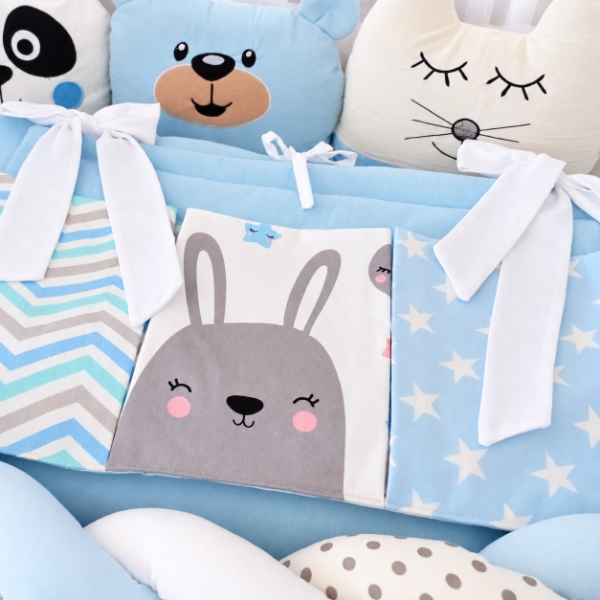 Producto - Set de Chichoneras para Cuna Leonardo Animalitos Nórdicos - 6
