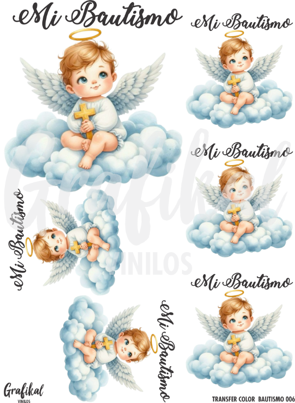 Producto - Transfer Color Bautismo 006
