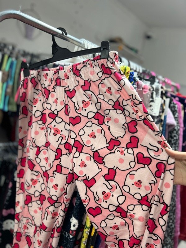 Producto - Pant plush chanchito talle 3