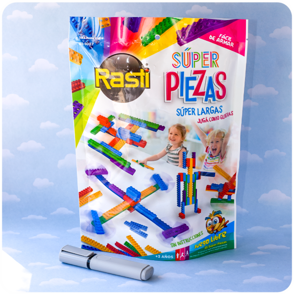 Producto - Super Piezas - 35 Piezas - Rasti