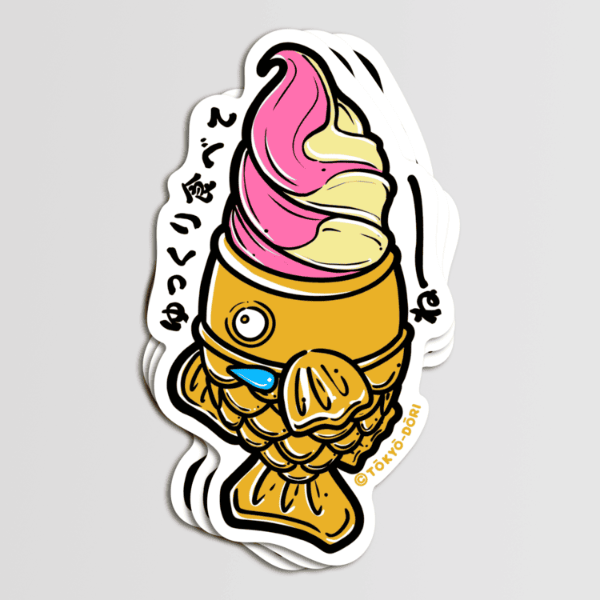 Producto - Sticker Vinilo TokyoDori Studio Taiyaki Otorii Anime Store