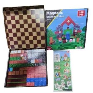 Producto - CUBO IMANTADO HOUSE 100PCS ZH019