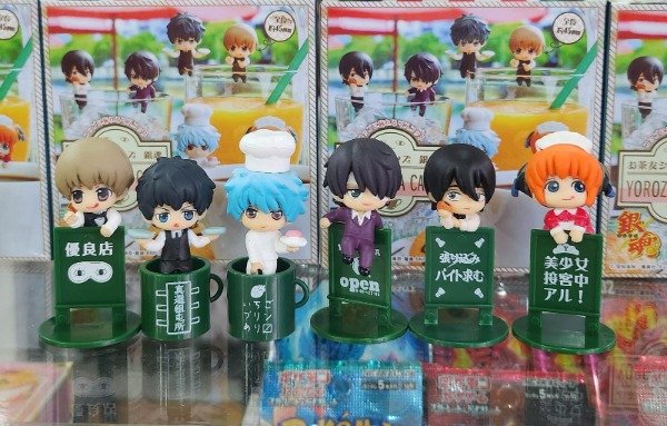 Producto - Figura Gashapon caja misteriosa Gintama - 6cm