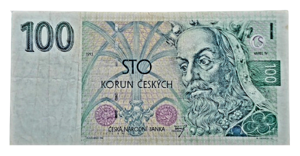 Producto - República Checa 100 Korun (1993) Universidad de Praga Pick.5a VF