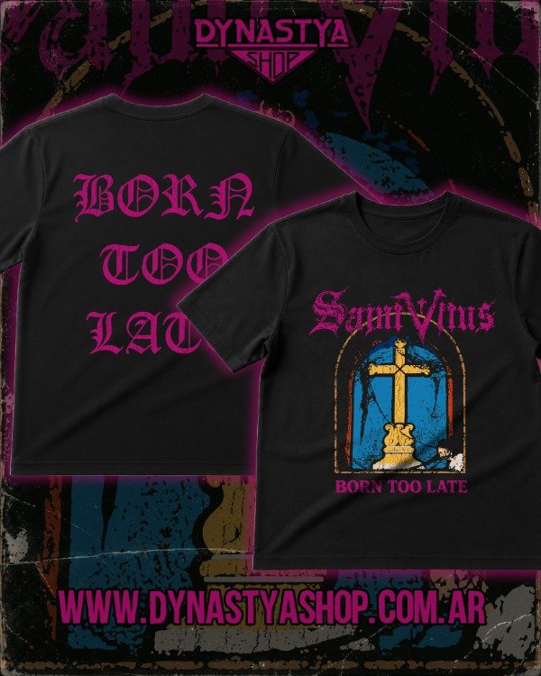 Producto - Remera - Saint Vitus - Born Too Late - 2