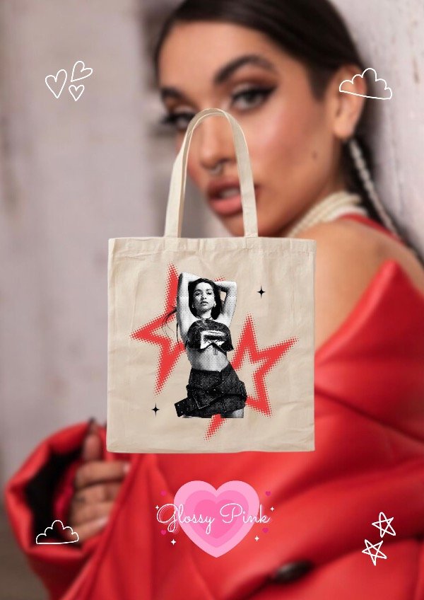 Producto - Tote Bag María Becerra Estrellas - DTF