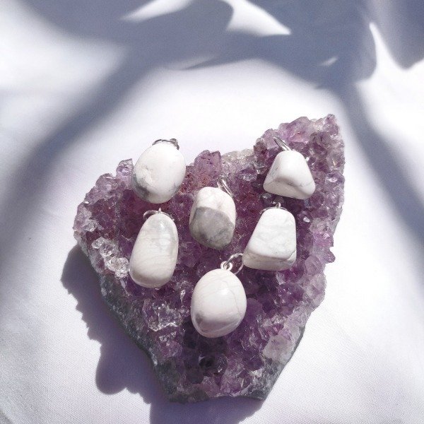 Producto - Dije Howlita Blanca