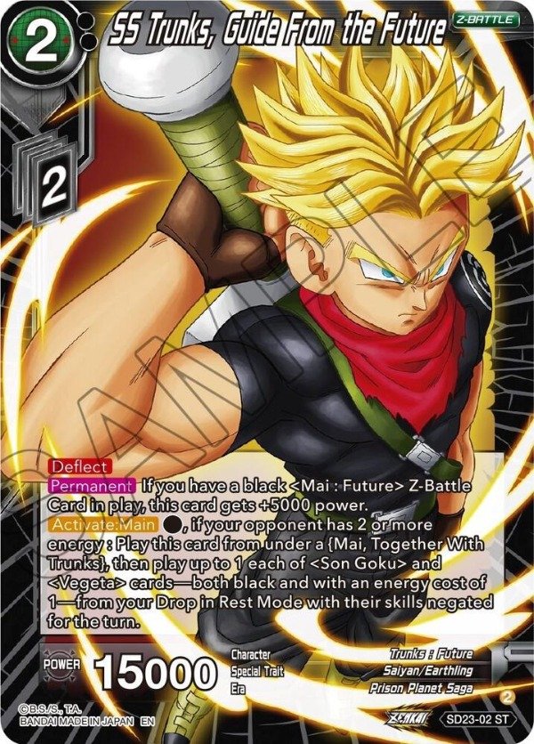 Producto - SD23-02 - SS Trunks, Guide From the Future - ST
