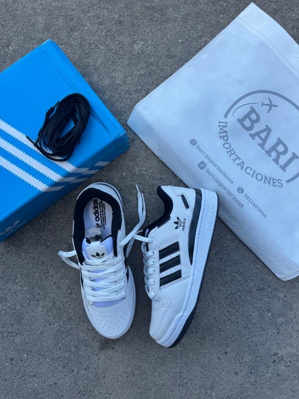Producto - ADIDAS FORUM BLANCO/NEGRO