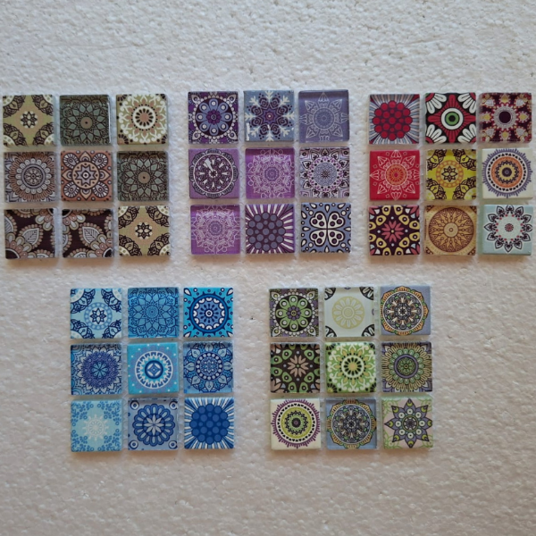 Producto - Venecitas Mandalitas en 3D Plancha chica