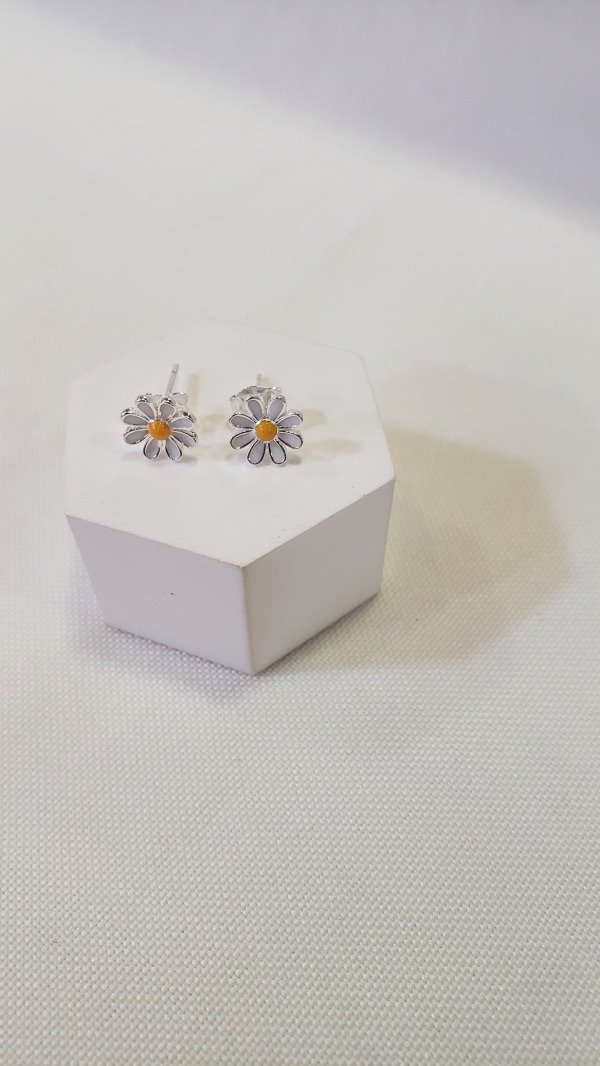 Producto - Aros margarita m plata