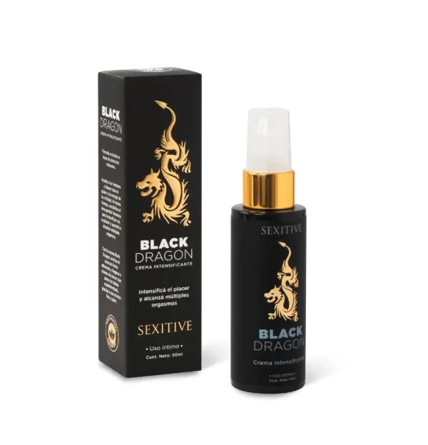 Producto - Crema intensificante BLACK DRAGON - Power experience 50ml Sexitive