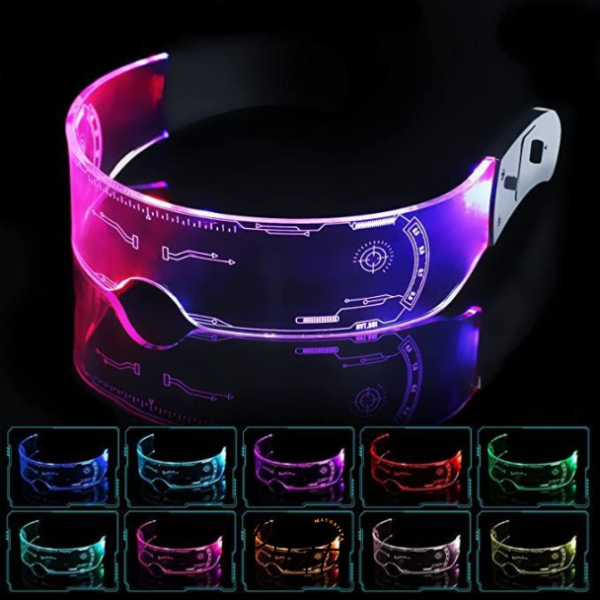 Producto - LENTES VISOR LED - SET X 2