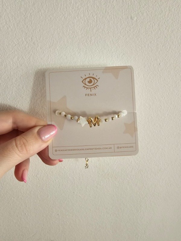 Producto - Pulsera personalizada Oro Laminado - Madelaine Estrella