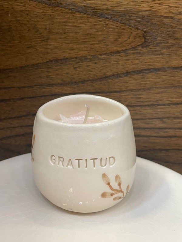 Producto - Vela marrón aromatica