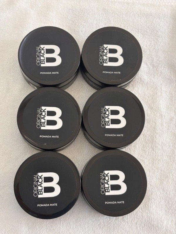 Producto - Pomada Original BLACK MATTE x 6