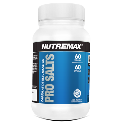 Producto - Electrolitos PROSALTS NUTREMAX 60 cáps. / Hidratación y Energía