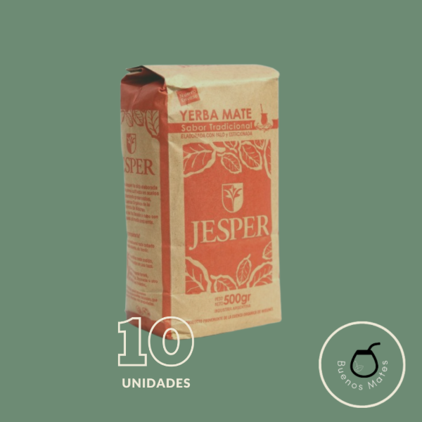Producto - Yerba Jesper Tradicional x 500 grms (10 paquetes)