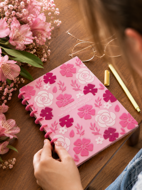 Producto - Cuaderno inteligente FLORAL A5